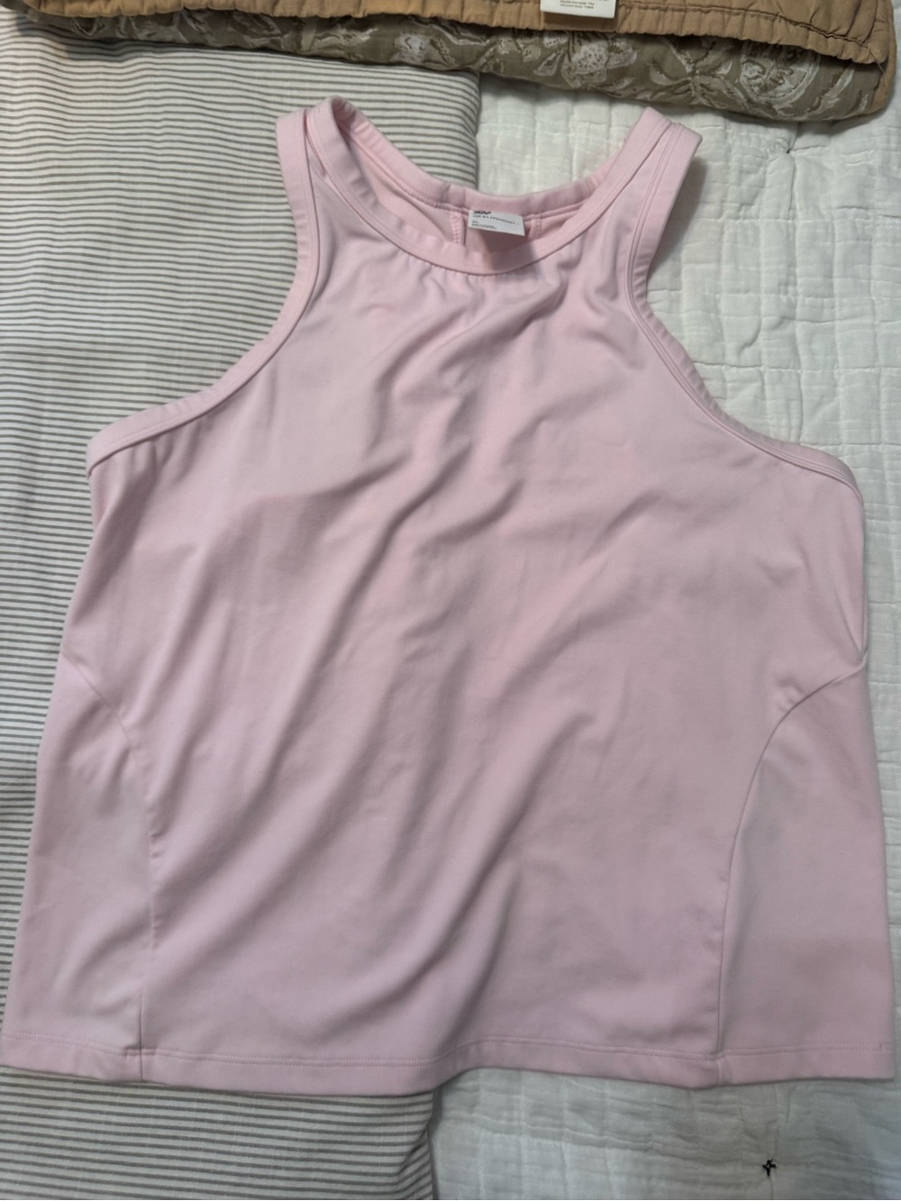 all in motion Light Pink Women's High-Neck Racerback Tank